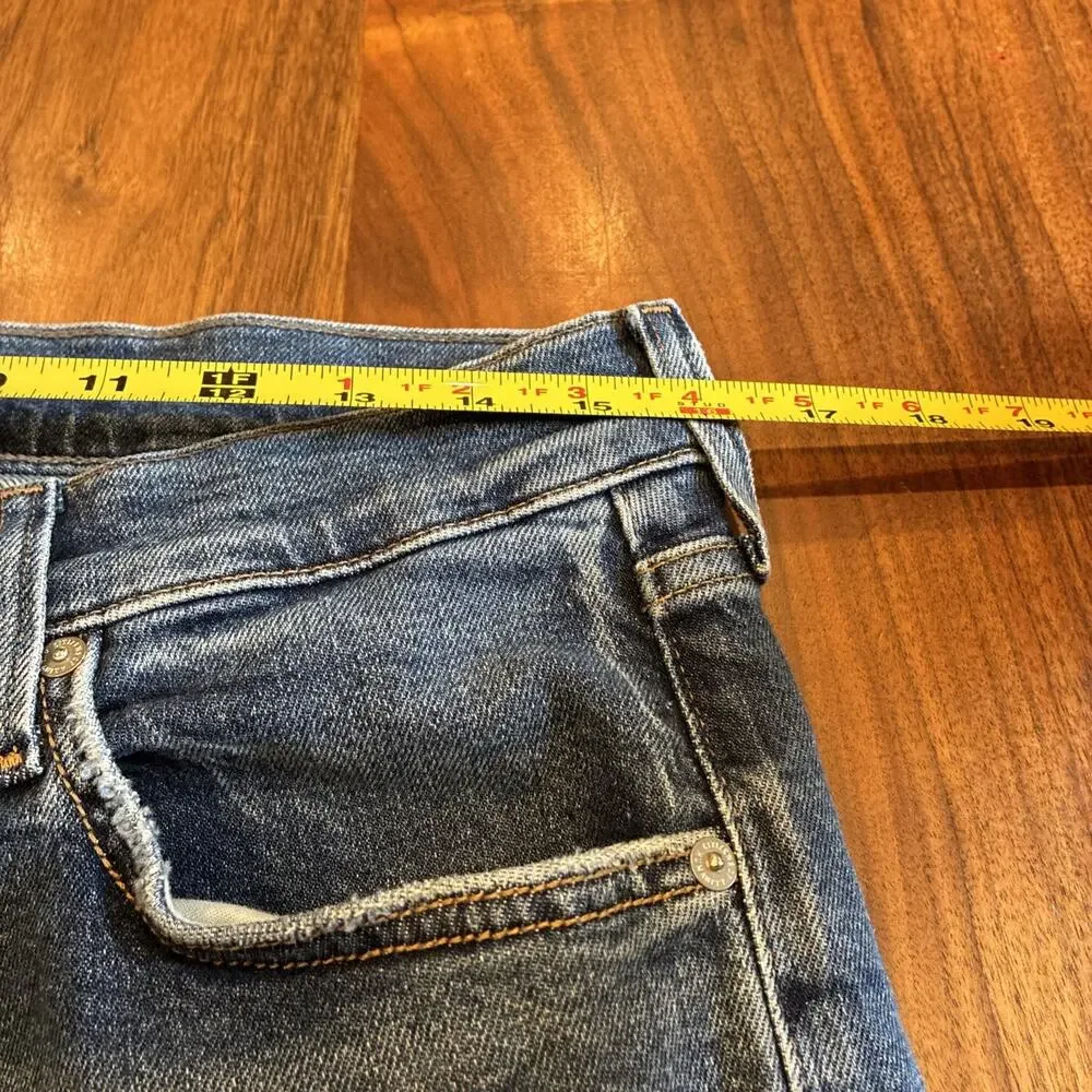 Citizens of Humanity Gage Jeans Mens 32 Blue Denim Classic Straight Made USA